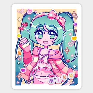 Hatsune miku PJ'S Sticker